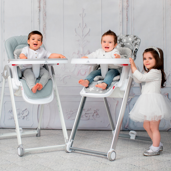 Scaun de masă Lorelli Party (10100372123) Clasic/ 6 luni/ Gray photo 3 Scaun de masă Lorelli Party (10100372123) Clasic/ 6 luni/ Gray photo 3