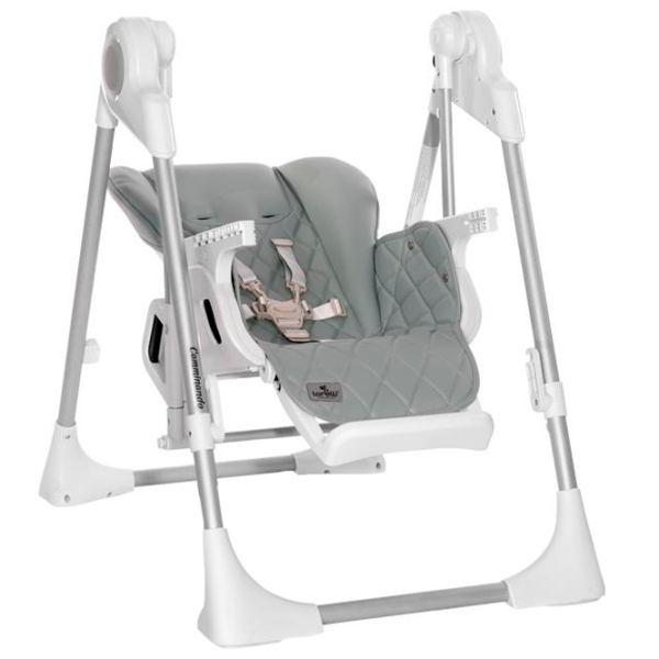 Scaun de masă Lorelli Camminando (10090040002) Transformer/ 0 luni / Gray  photo 3 Scaun de masă Lorelli Camminando (10090040002) Transformer/ 0 luni / Gray  photo 3