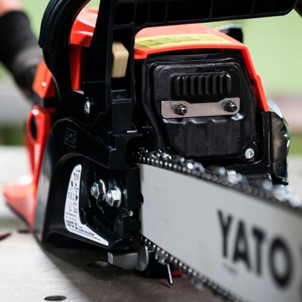 Fierăstrău cu lanţ Yato YT-84910 pe benzină/ Red photo 7