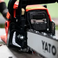 Цепная пила Yato YT-84910 бензиновая/ Красный photo 7