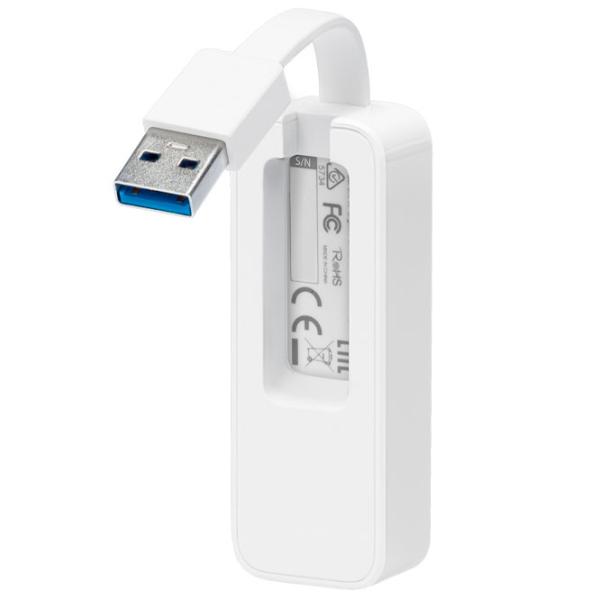 Сетевой адаптер TP-Link UE300 LAN/ Белый photo 3