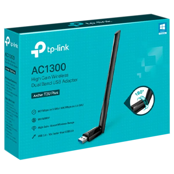 Antena TP-Link Archer T3U Plus Antenă/ Black photo 2