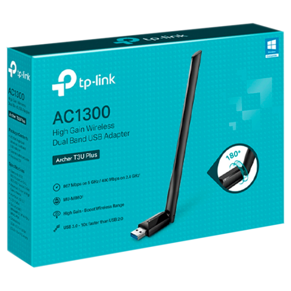 Antena TP-Link Archer T3U Plus Antenă/ Black photo 2