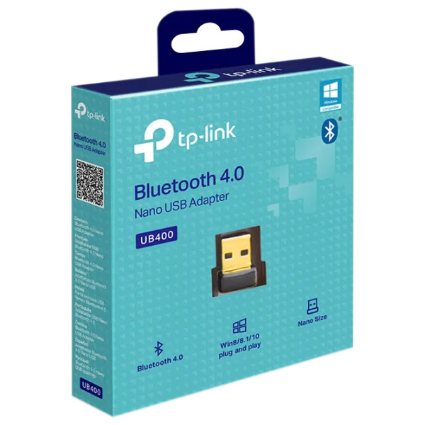 Адаптер TP-Link USB Bluetooth (UB400) USB 2.0/ Черный photo 4