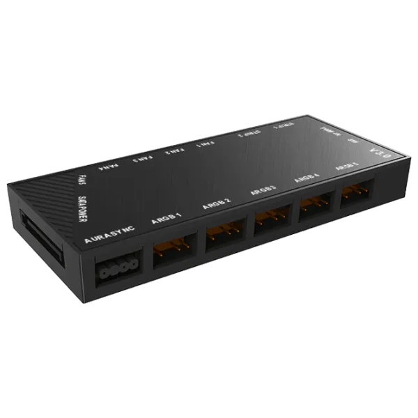 Adapter Gamemax PWM+RAINBOW Controller(V3.0) Black photo 2 Adapter Gamemax PWM+RAINBOW Controller(V3.0) Black photo 2