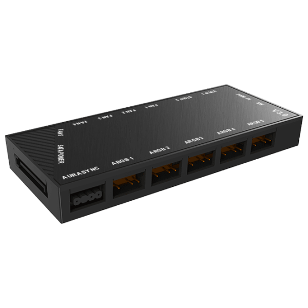 Adapter Gamemax PWM+RAINBOW Controller(V3.0) Black photo 2 Adapter Gamemax PWM+RAINBOW Controller(V3.0) Black photo 2