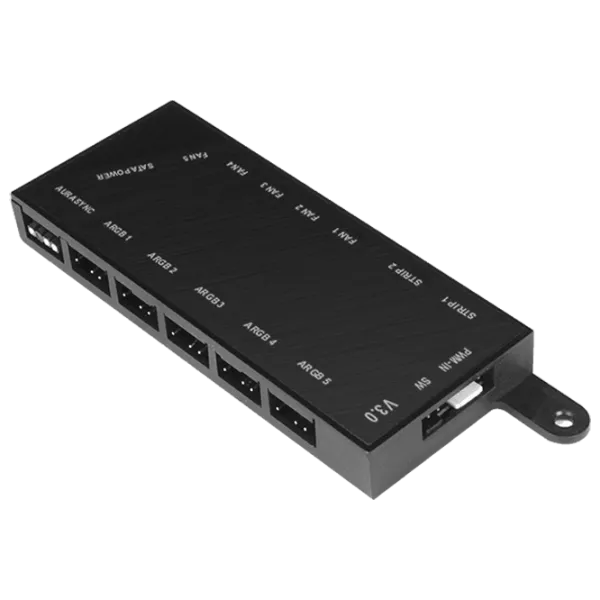 Adapter Gamemax PWM+RAINBOW Controller(V3.0) Black photo 3 Adapter Gamemax PWM+RAINBOW Controller(V3.0) Black photo 3