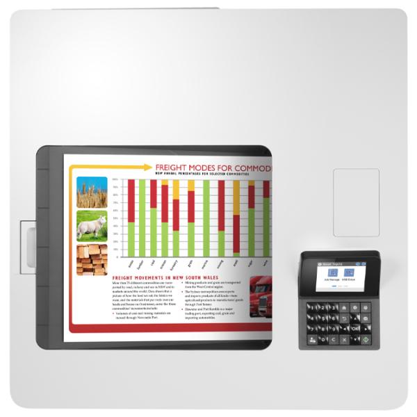 Imprimantă HP M554dn Laser/ Color/ White photo 5