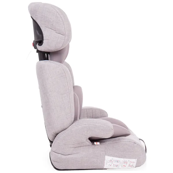 Детское автокресло Kikka Boo Zimpla  9 месяцев - 12 лет / / Серый photo 4
