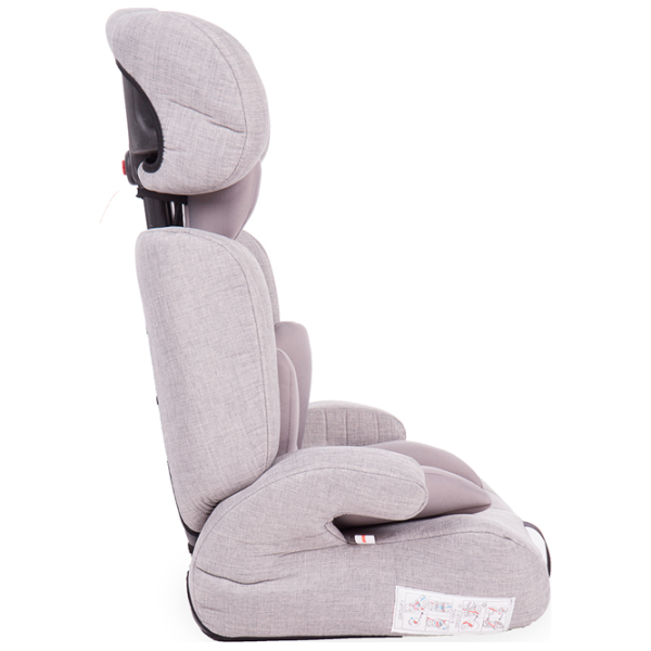 Детское автокресло Kikka Boo Zimpla  9 месяцев - 12 лет / / Серый photo 4