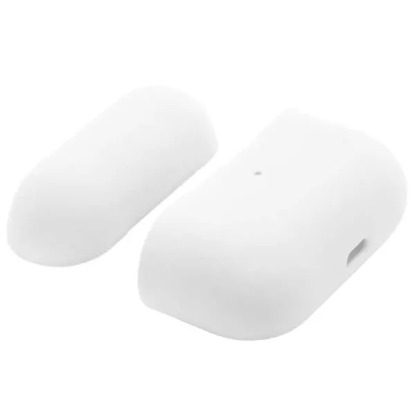 Husă pentru căști Apple AirPods Pro (Slim) Ncase/ Silicon/ White photo 5