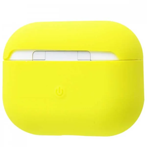 Husă pentru căști Apple AirPods Pro (Slim) Ncase/ Silicon/ Yellow photo 2 Husă pentru căști Apple AirPods Pro (Slim) Ncase/ Silicon/ Yellow photo 2