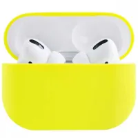 Husă pentru căști Apple AirPods Pro (Slim) Ncase/ Silicon/ Yellow photo 3