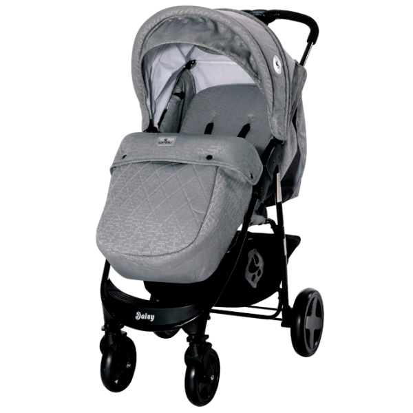 Детская коляска Lorelli Daisy Basic 10021632123/ Серый photo 2