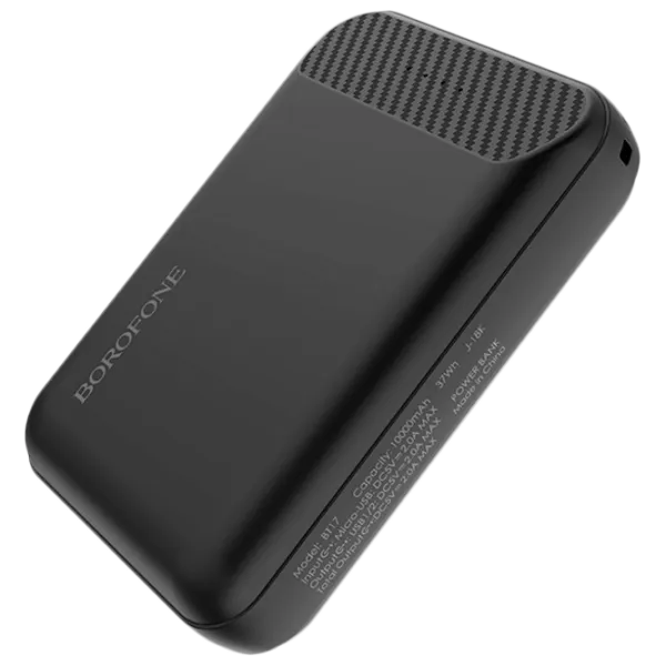 Power Bank Borofone BT17 RayPower mini 10000 мАч/ Черный photo 3