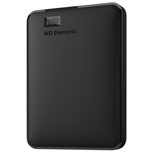 Внешний HDD HDD Western Digital Elements Portable 5 ТБ WDBU6Y0050BBK-WESN/ Черный photo 2