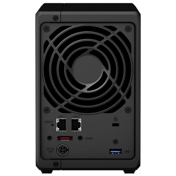 Сетевое хранилище Synology DS720+ Черный photo 4