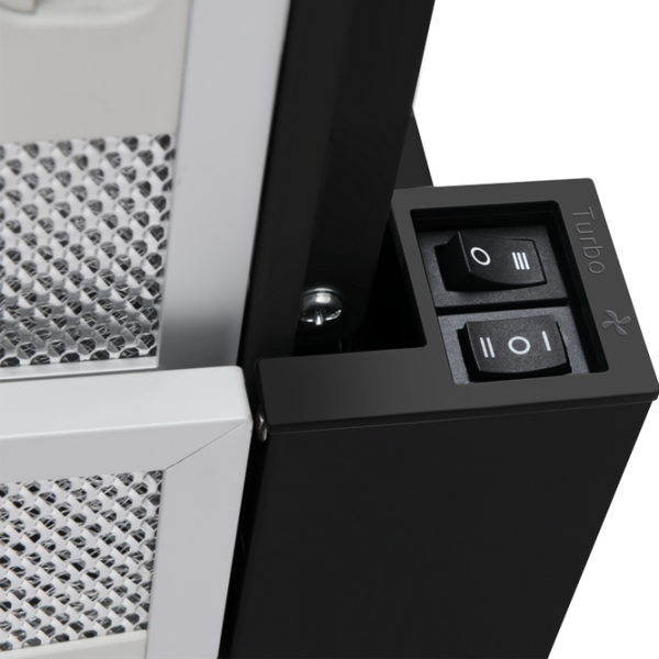 Hotă Hansa OTP6233BH Telescopică/ Black/ Inox photo 5 Hotă Hansa OTP6233BH Telescopică/ Black/ Inox photo 5