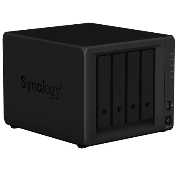 Сетевое хранилище Synology DS418 Черный photo 6