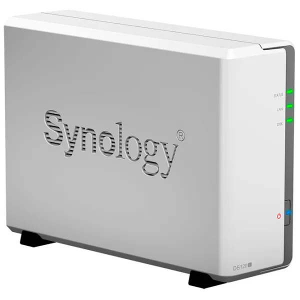 Сетевое хранилище Synology DS120j Белый photo 3