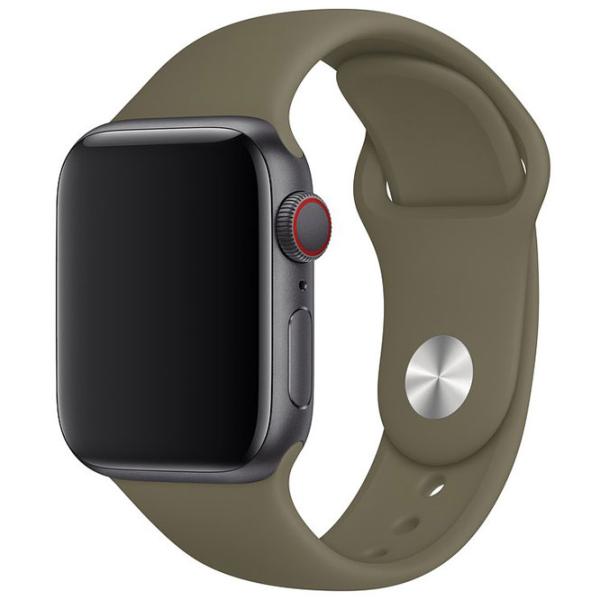 Ремень Apple Watch MWUQ2ZM/ A Steel/ Хаки photo 2 Ремень Apple Watch MWUQ2ZM/ A Steel/ Хаки photo 2