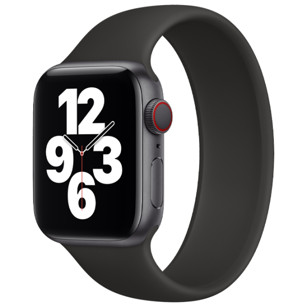 Ремень Apple Watch Solo Loop Силикон/ 40 мм/ Черный photo 3