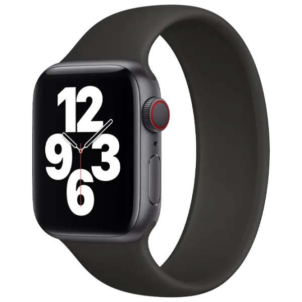 Ремень Apple Watch Solo Loop Силикон/ Черный photo 3