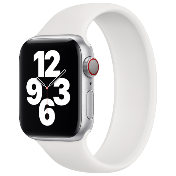 Ремень Apple Watch Solo Loop Силикон/ 40 мм/ Белый photo 2