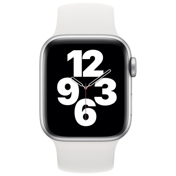 Ремень Apple Watch Solo Loop Силикон/ Белый photo 2