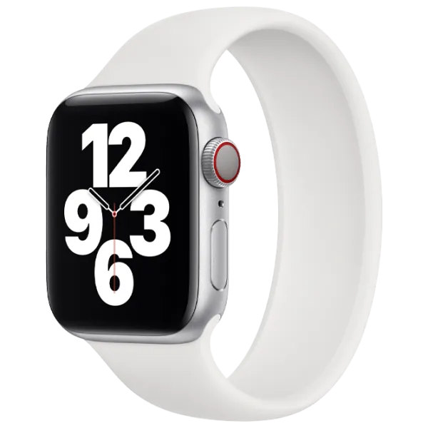 Ремень Apple Watch Solo Loop Силикон/ Белый photo 3