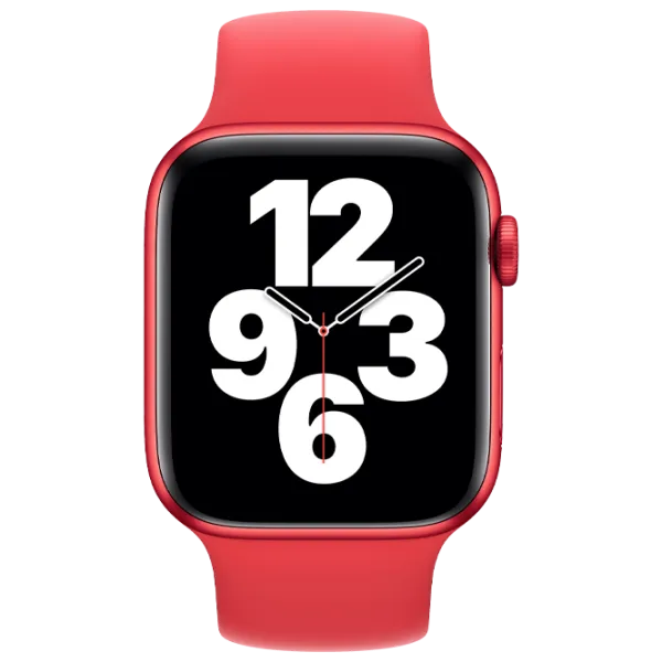 Ремень Apple Watch Solo Loop Силикон/ Красный photo 2