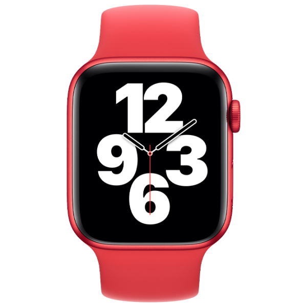 Ремень Apple Watch Solo Loop Силикон/ Красный photo 2