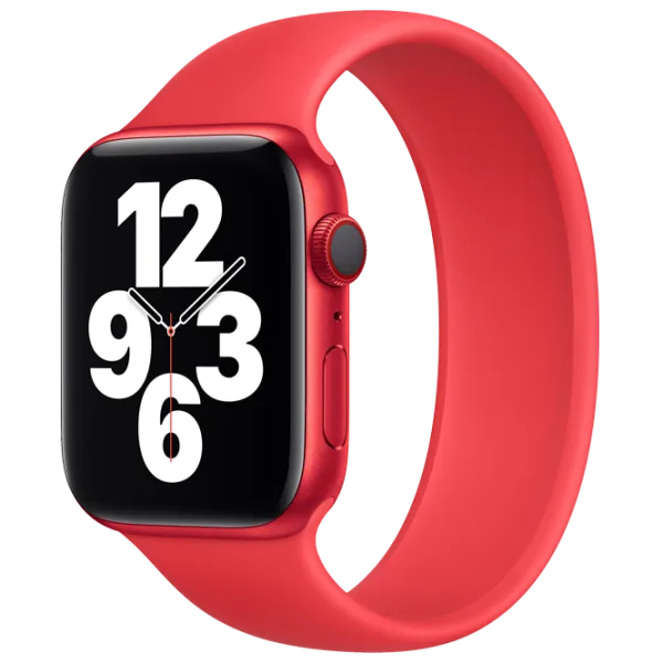 Ремень Apple Watch Solo Loop Силикон/ Красный photo 3