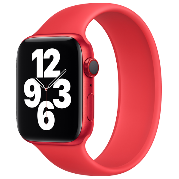Ремень Apple Watch Solo Loop Силикон/ Красный photo 3