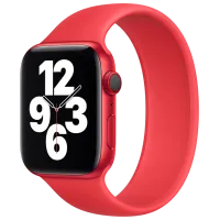 Ремень Apple Watch Solo Loop Силикон/ Красный photo 3