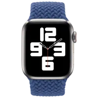 Ремень Apple Watch Solo Loop Braided Полиэстер/ Синий Atlantic photo 2