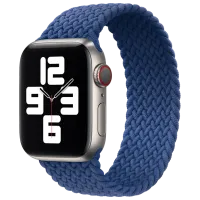 Ремень Apple Watch Solo Loop Braided Полиэстер/ Синий Atlantic photo 3