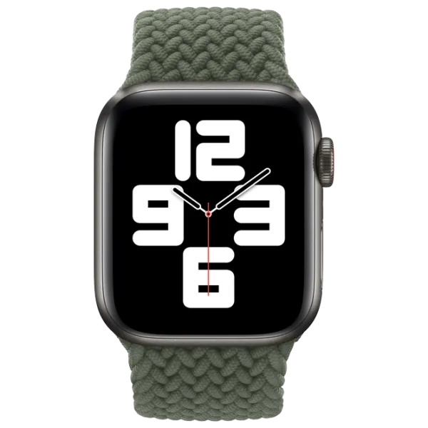 Curelușă Apple Watch Solo Loop Braided Poliester/ 40 mm/ Inverness Green photo 3