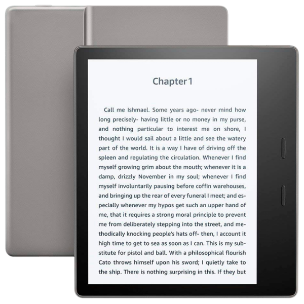 Электронная книга Amazon Kindle Oasis (10 Generation) 7"/ E-Ink Carta/ 32 ГБ/ Графитовый photo 2