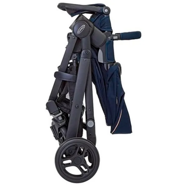 Детская коляска Graco Evo 3 in 1 G7CL7ECLEU/ Синий photo 4