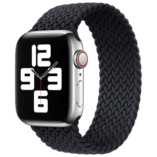 Ремень Apple Watch Solo Loop Braided Полиэстер/ 40 мм/ Charcoal photo 2 Ремень Apple Watch Solo Loop Braided Полиэстер/ 40 мм/ Charcoal photo 2