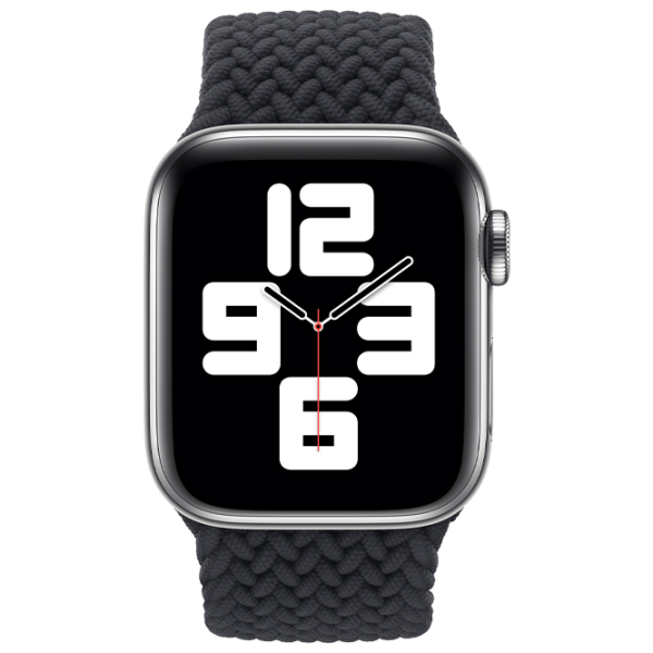 Ремень Apple Watch Solo Loop Braided Полиэстер/ 40 мм/ Charcoal photo 3 Ремень Apple Watch Solo Loop Braided Полиэстер/ 40 мм/ Charcoal photo 3