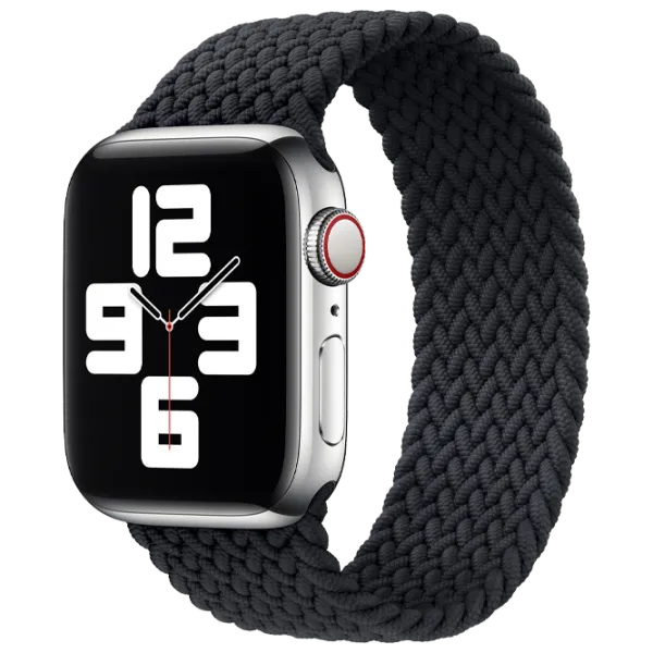 Curelușă Apple Watch Solo Loop Braided Poliester/ 40 mm/ Charcoal photo 2