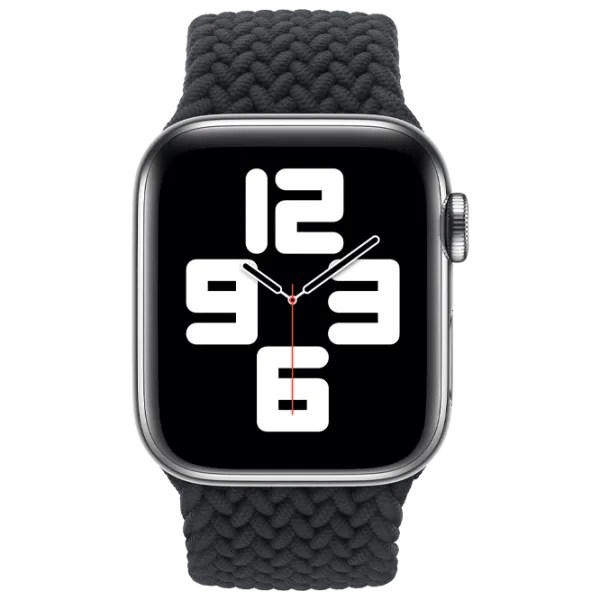 Curelușă Apple Watch Solo Loop Braided Poliester/ 40 mm/ Charcoal photo 3