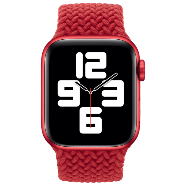 Ремень Apple Watch Solo Loop Braided Полиэстер/ 40 мм/ Красный photo 2