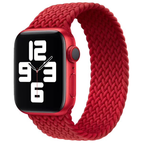 Ремень Apple Watch Solo Loop Braided Полиэстер/ 40 мм/ Красный photo 3