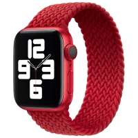 Ремень Apple Watch Solo Loop Braided Полиэстер/ 40 мм/ Красный photo 3