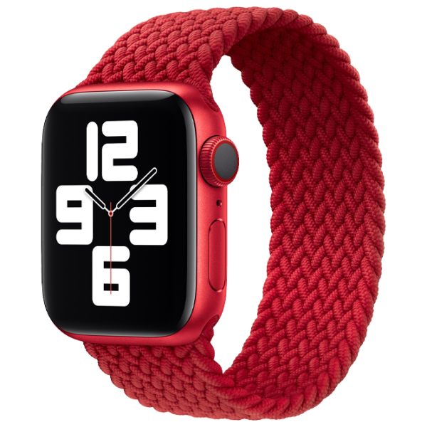 Ремень Apple Watch Solo Loop Braided Полиэстер/ Красный photo 3