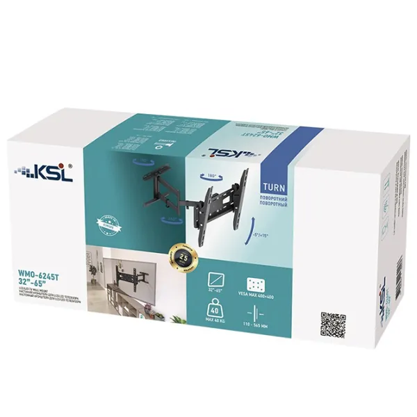 Suport TV KSL WMO-6245TZ VESA 400 x 400 mm photo 6