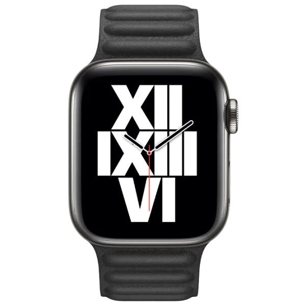 Ремень Apple Watch S/ M Leather/ 38/ 40 мм/ Черный photo 2 Ремень Apple Watch S/ M Leather/ 38/ 40 мм/ Черный photo 2
